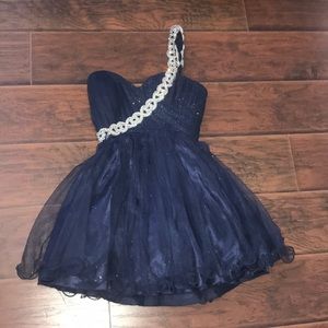 Blue Sparkly Dress